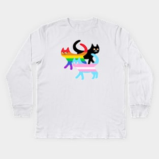 Pride + BLM Kids Long Sleeve T-Shirt